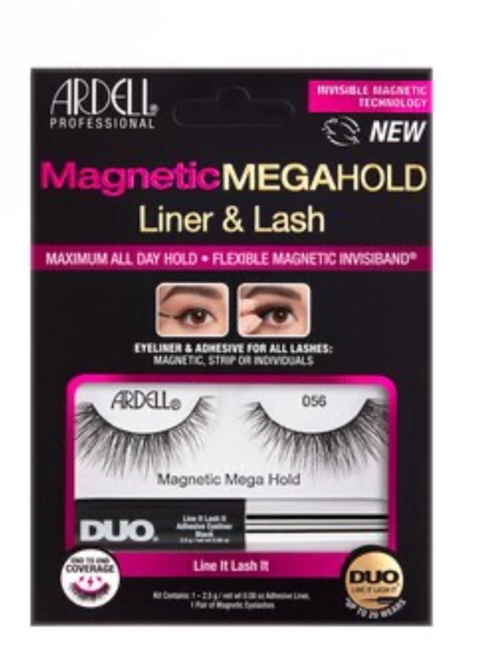 Ardell Magnetic Lash Set with Black Liner
